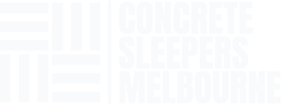 Concrete Sleepers Melbourne Logo