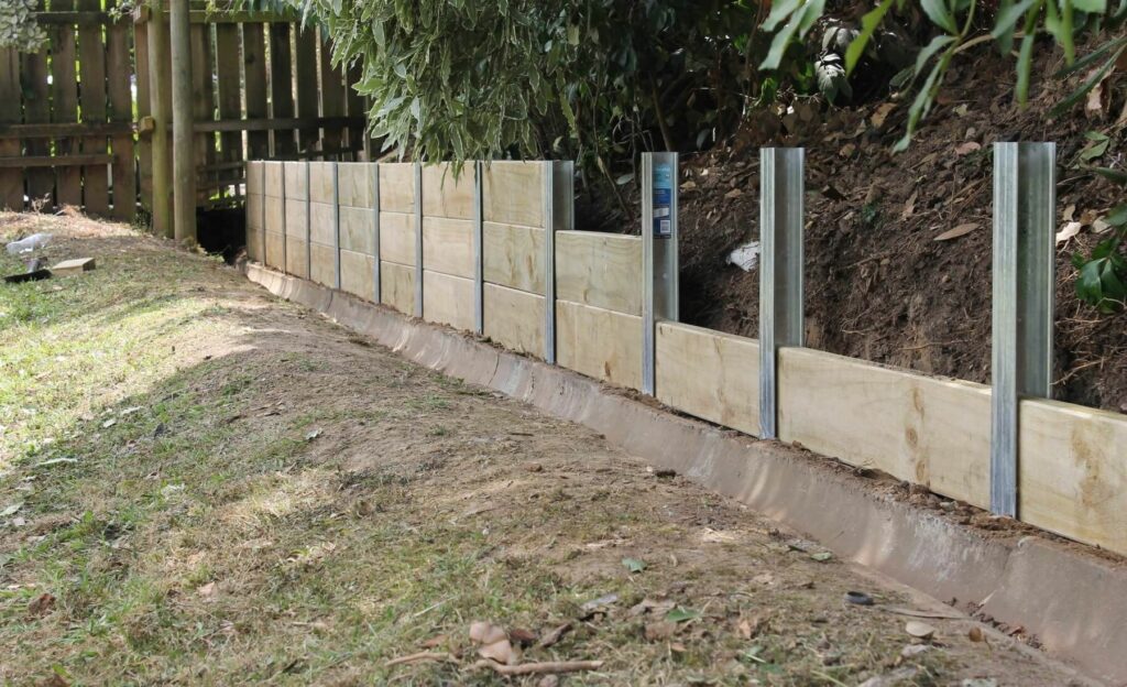 inspect your retaining wall steel posts